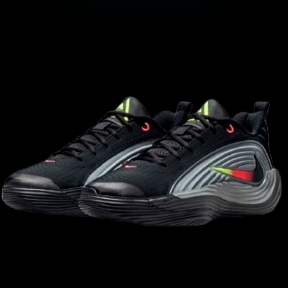 Nike Giannis Immortality 5 Mens Black Volt Bright Crimson Photon Dust